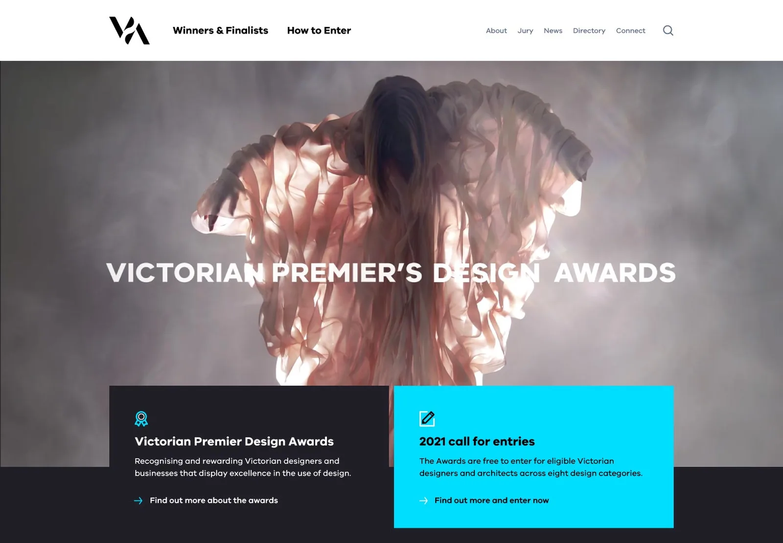 Home page design, September 2021