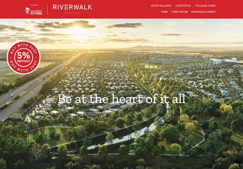 Riverwalk project website