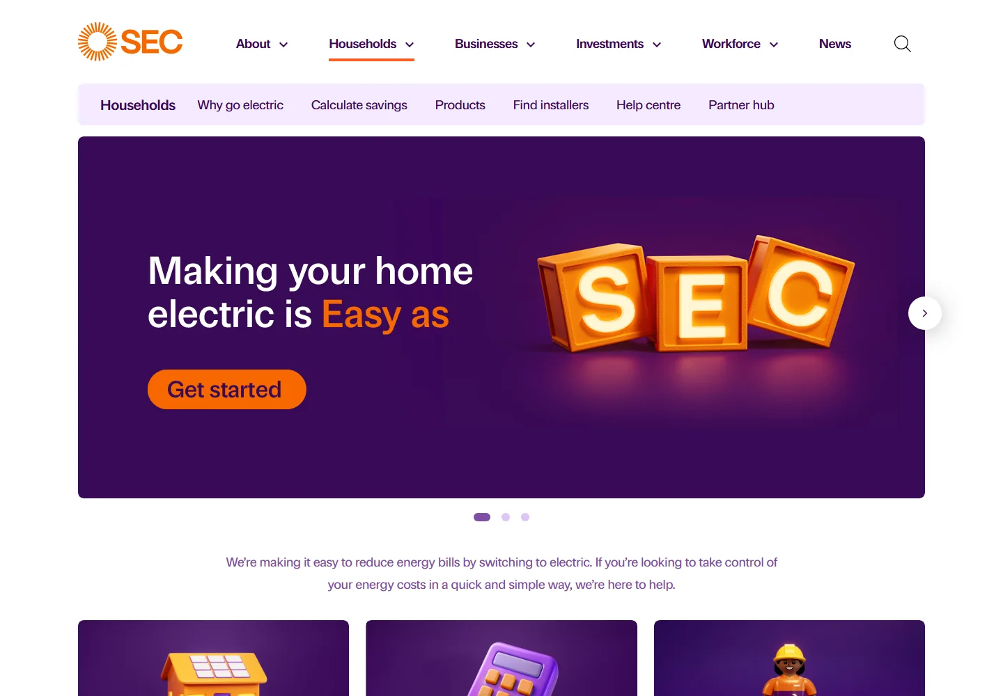 State Electricity Commission website